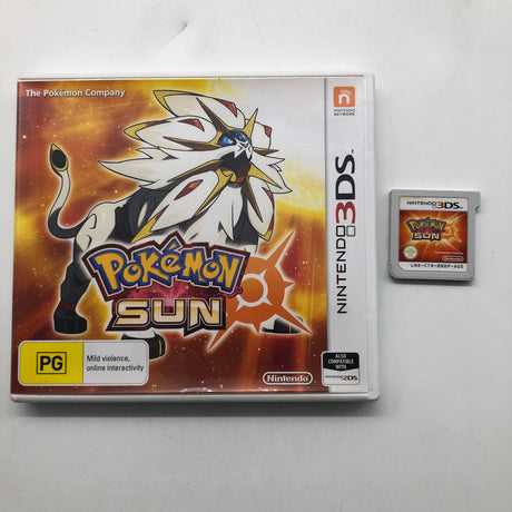 Pokemon Sun Nintendo 3DS Game PAL 25AU4