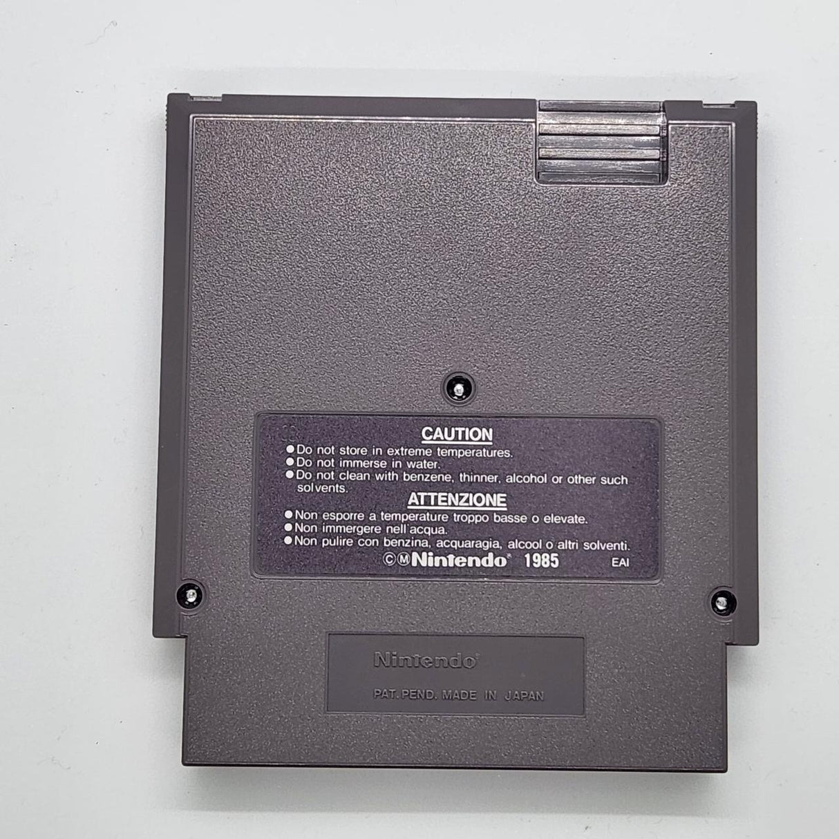 California Nintendo Entertainment System NES Game PAL