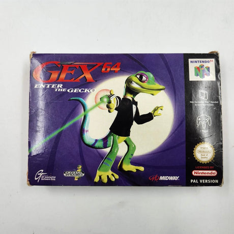 Gex Enter The Gecko 64 Nintendo 64 N64 Game Boxed Complete PAL