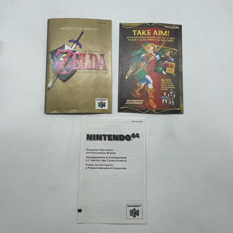 The Legend of Zelda Ocarina of Time Nintendo 64 N64 Game Boxed Complete PAL