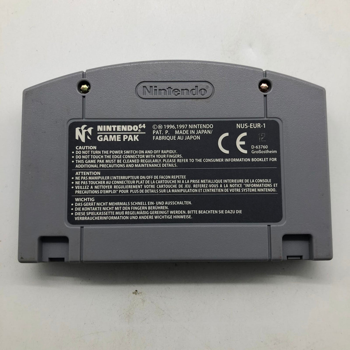 Wrestlemania 2000 Nintendo 64 n64 Game PAL