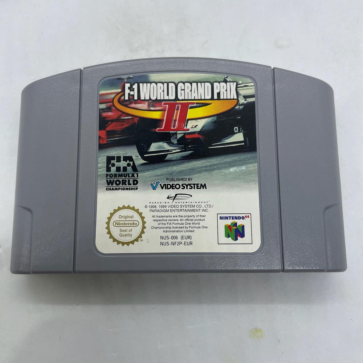 F-1 World Grand Prix Nintendo 64 N64 Game Boxed Complete PAL