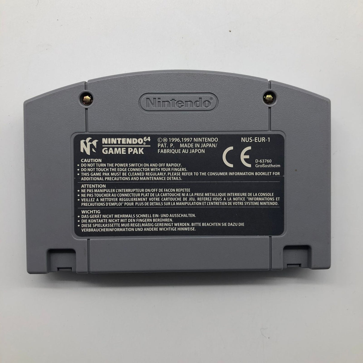 Banjo-Kazooie Nintendo 64 N64 Game Cartridge PAL