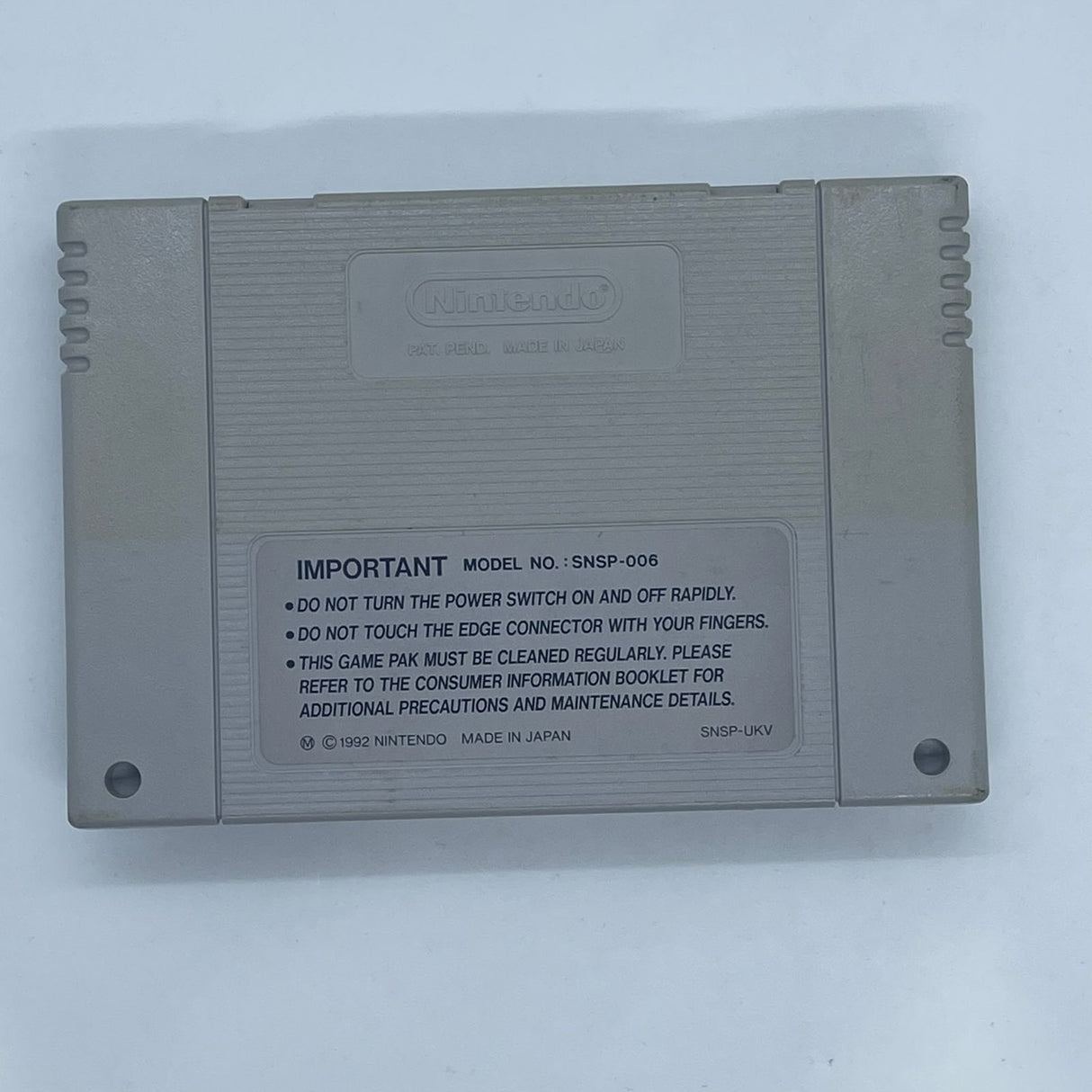 Aladdin Super Nintendo SNES Game Cartridge PAL