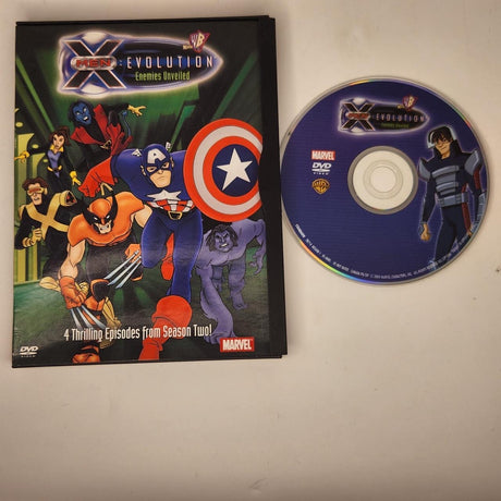 X-Men Evolution Marvel x3 DVD Video Combo