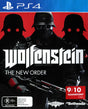 Wolfenstein: The New Order PlayStation 4 PS4 Game Sony Playstation 4 Game