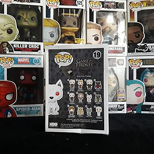 Game of Thrones Direwolf Ghost #19 Pop Vinyl Figure