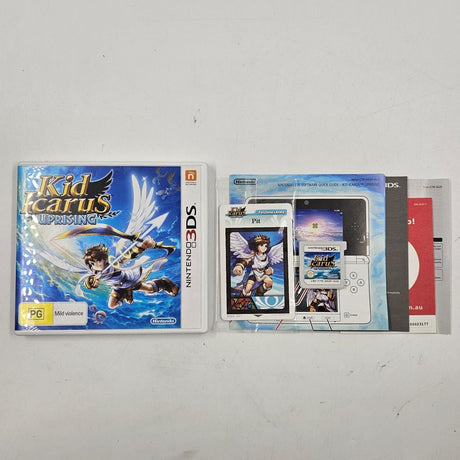 Kid Icarus Uprising Nintendo 3DS Game + Manual PAL