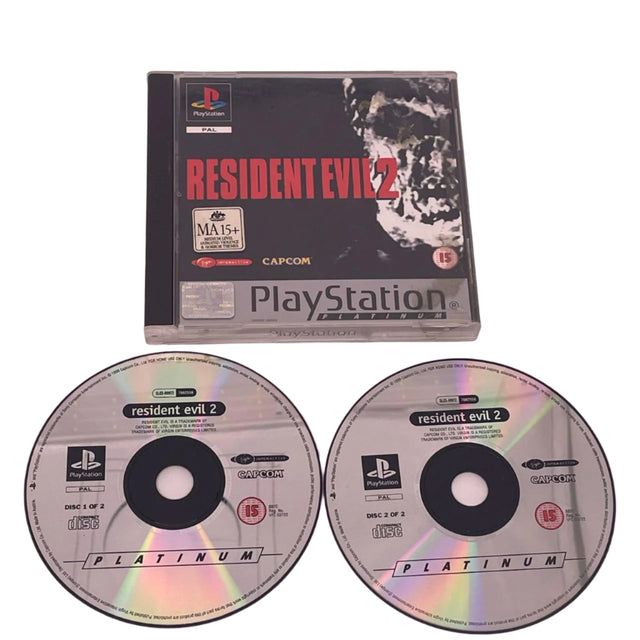 Resident Evil 2 PS1 Playstation 1 Game PAL