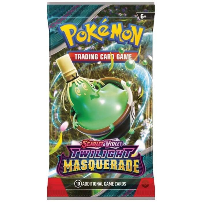 POKEMON TCG Scarlet & Violet 6: Twilight Masquerade Single Booster Pack