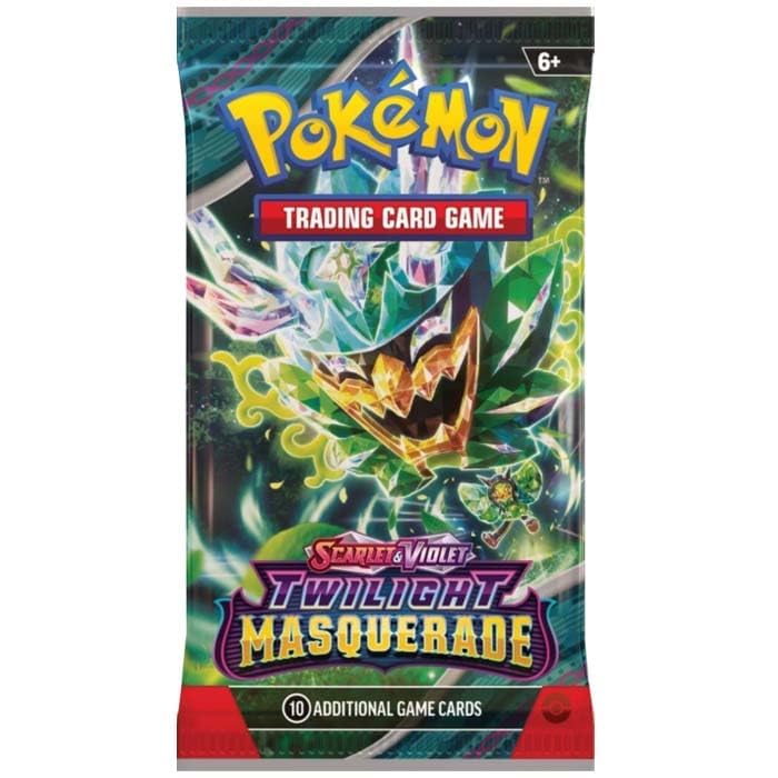 POKEMON TCG Scarlet & Violet 6: Twilight Masquerade Single Booster Pack