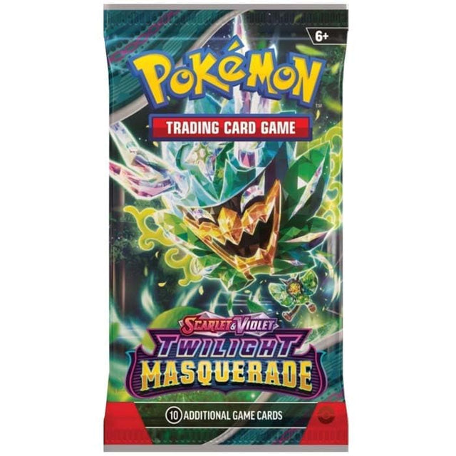 POKEMON TCG Scarlet & Violet 6: Twilight Masquerade Single Booster Pack