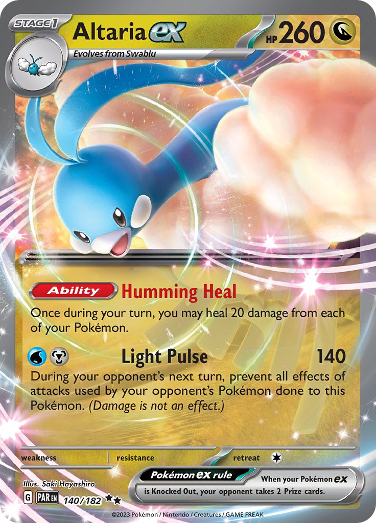 Altaria ex [PAR - 140/182]-Trippy Trades