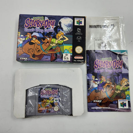Scooby Doo Classic Creep Capers Nintendo 64 N64 Game Boxed Complete PAL