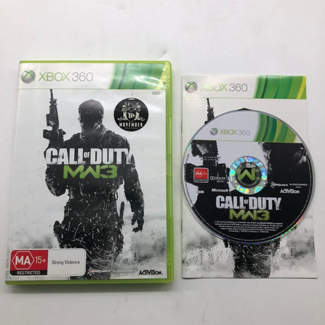 Call Of Duty Modern Warfare 3 Xbox 360 Game + Manual PAL