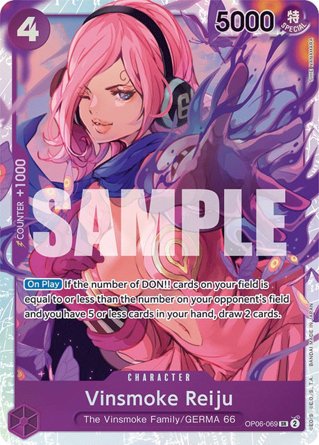 Vinsmoke Reiju (069) [OP06 - OP06-069]-Trippy Trades