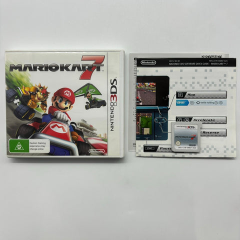 Mario Kart 7 Nintendo 3DS Game + Manual PAL 05A4