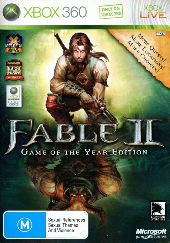 Fable II 2: Platinum Hits Xbox 360 Game PAL