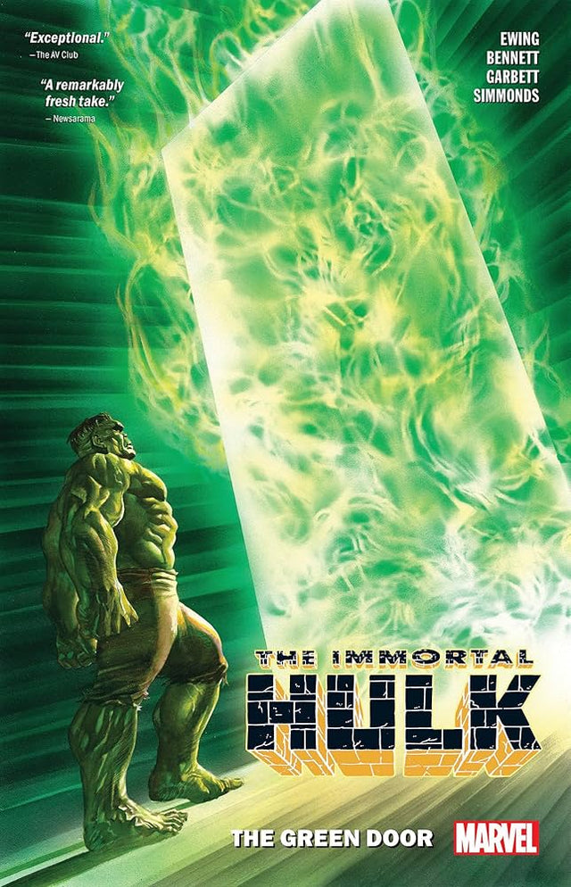 Immortal Hulk Vol. 2 The Green Door by Al Ewing Paperback Comic Book