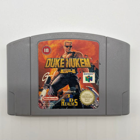 Duke Nukem 64 Nintendo 64 N64 Game Cartridge PAL 05A4