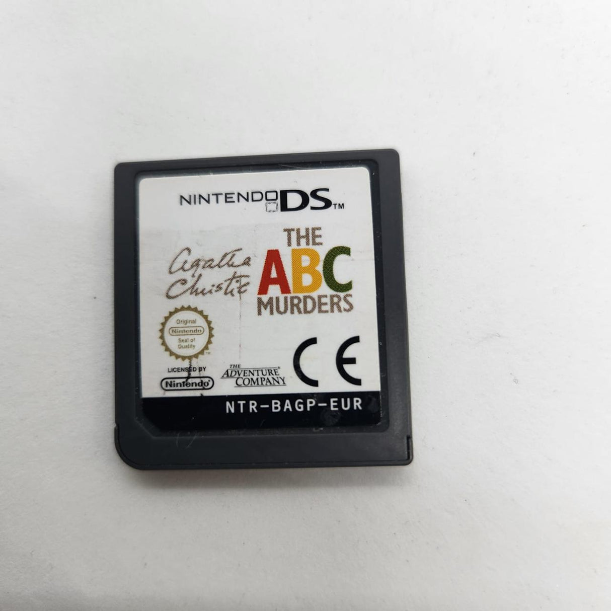 Agatha Christie The ABC Murders Nintendo DS Game Cartridge