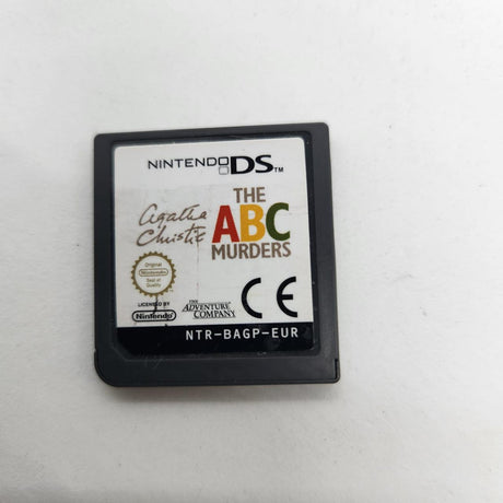 Agatha Christie The ABC Murders Nintendo DS Game Cartridge