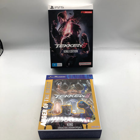 PS5 Playstation 5 Tekken 8 King Edition Game and King Figure no game