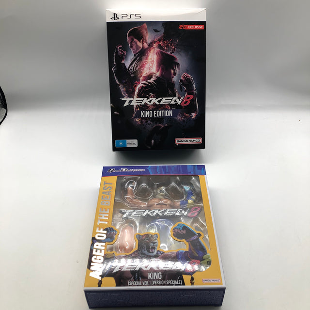 PS5 Playstation 5 Tekken 8 King Edition Game and King Figure no game