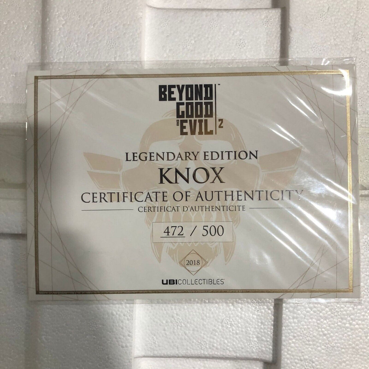 Beyond Good and Evil 2 The Knox Legendary Figure Statue LIMITED 500 28" ½ *RARE* - Trippy Trades 