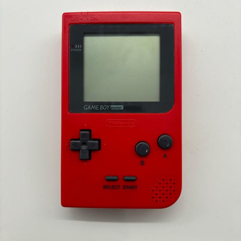 Nintendo Gameboy Pocket Console Red 17m4
