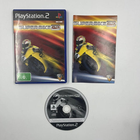 Superbike GP PS2 Playstation 2 Game + Manual PAL 17m4