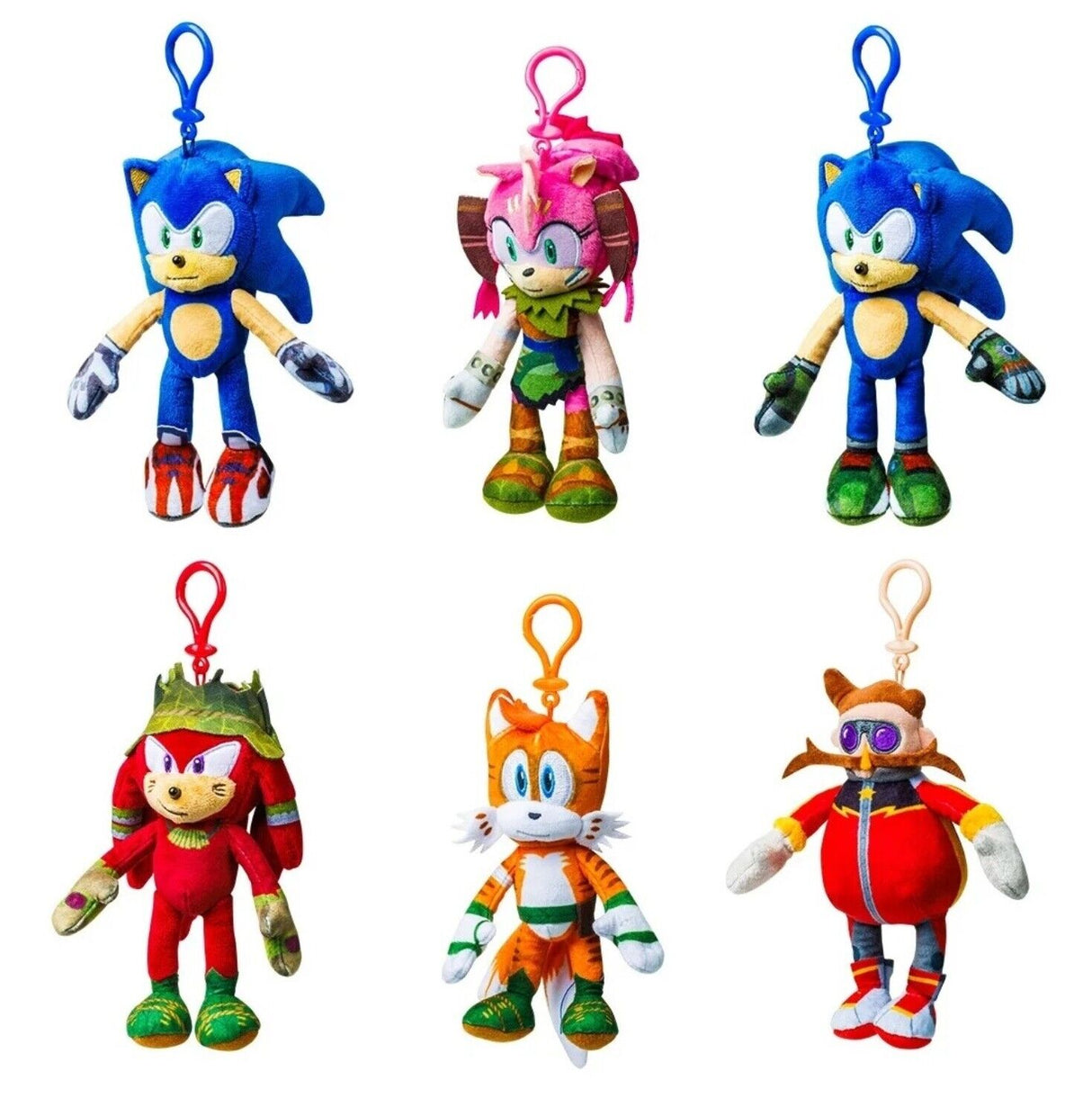 Sonic Clip on Plush Series 1, Randomly Selected