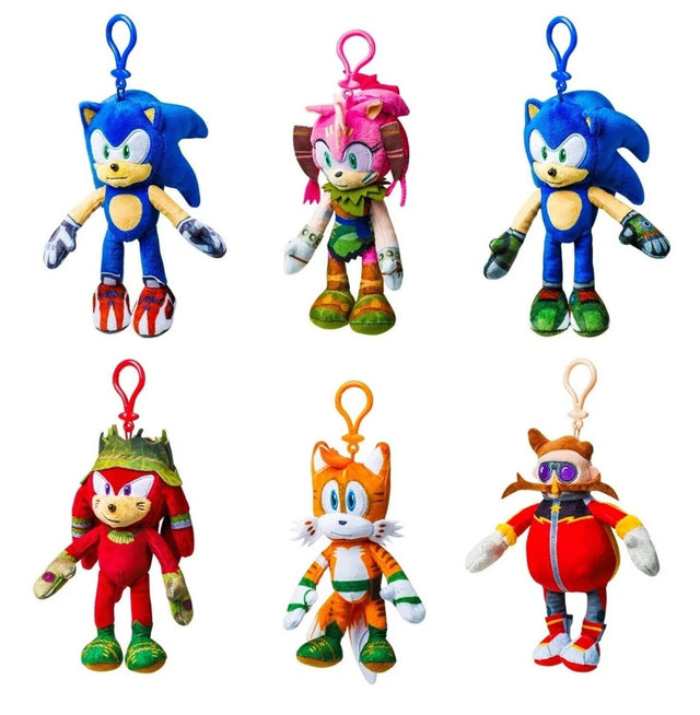 Sonic Clip on Plush Series 1, Randomly Selected