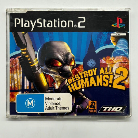 Destroy All Humans 2 Demo not for resale PS2 Playstation 2 Game PAL 17m4