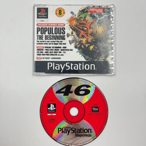 Populous The Beginning PS1 Playstation 1 Demo PAL 17m4