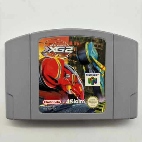 Extreme-G 2 Nintendo 64 N64 Game Cartridge PAL 17m4