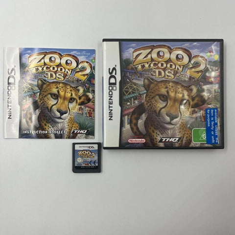 Zoo Tycoon 2 DS Nintendo DS Game + Manual 17m4