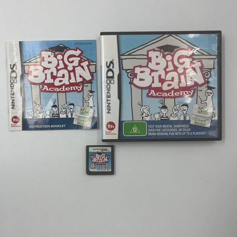 Big Brain Academy Nintendo DS Game + Manual 17m4