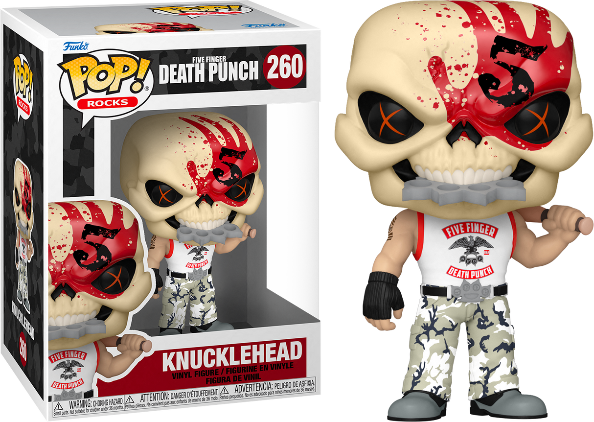 Five Finger Death Punch Knucklehead #260 Pop Vinyl Figure