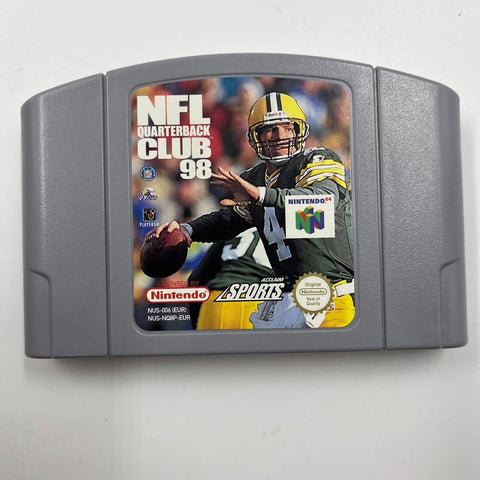 NFL Quarterback Club 98 Nintendo 64 N64 Game Cartridge PAL 17m4