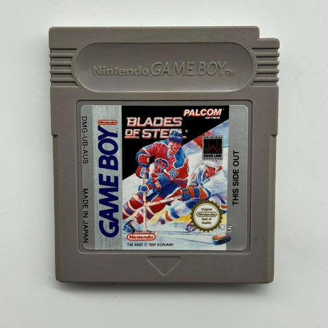 Blades of Steel Nintendo Gameboy Original Game Cartridge 17m4