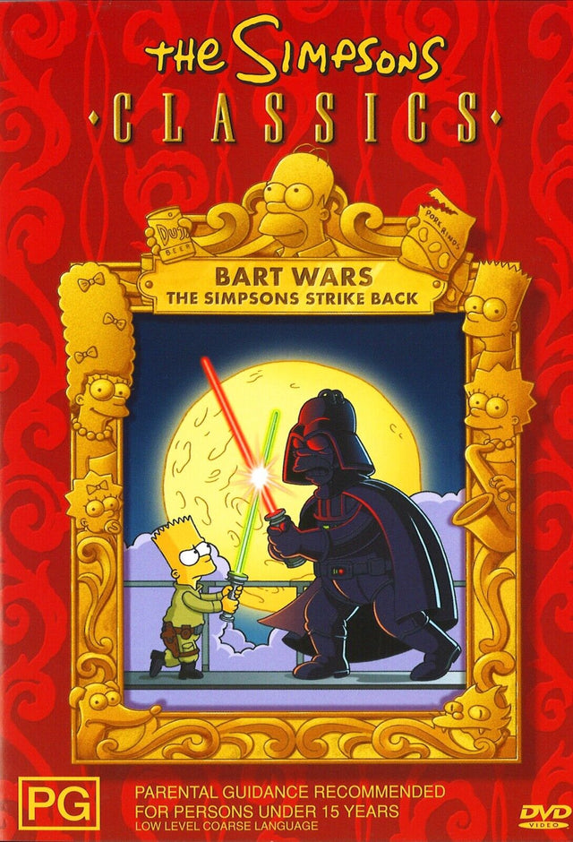 Bart Wars The Simpsons Strike Back Dvd