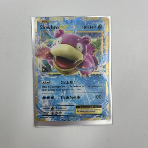 Slowbro EX Pokemon Card 26/108 XY Evolutions 17m4