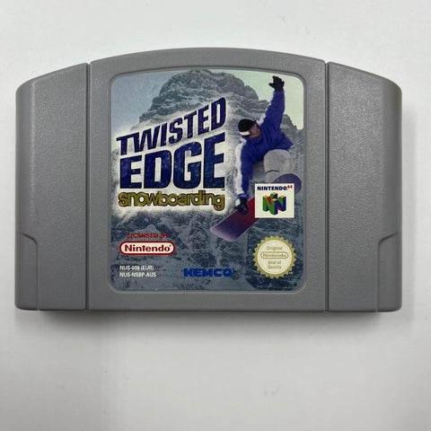 Twisted Edge Snowborading Nintendo 64 N64 Game Cartridge PAL 17m4