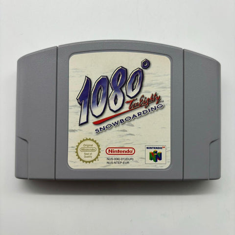 1080° Snowboarding Ten Eighty Nintendo 64 N64 Game Cartridge PAL 17m4