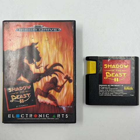 Shadow of the Beast 2 Sega Mega Drive Game PAL 17m4