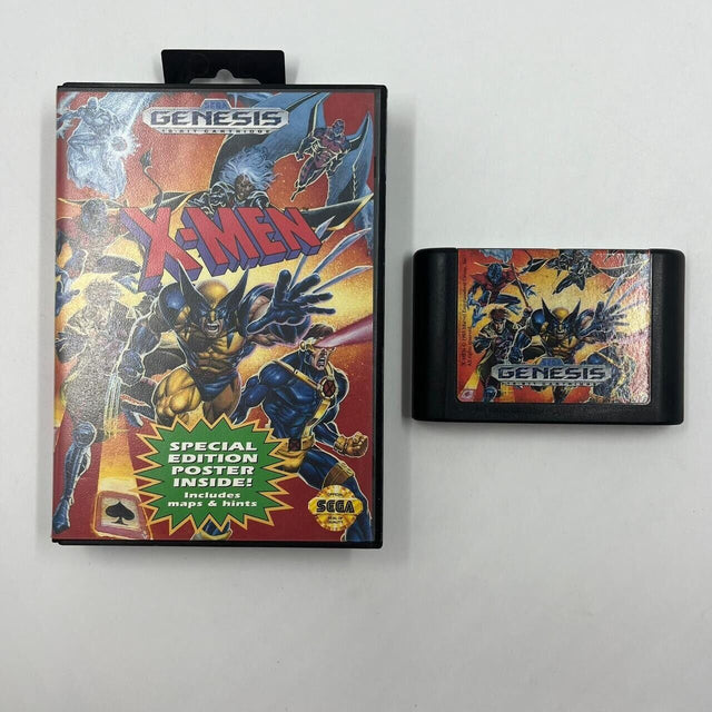 X-Men Sega Mega Drive Game PAL - Trippy Trades 