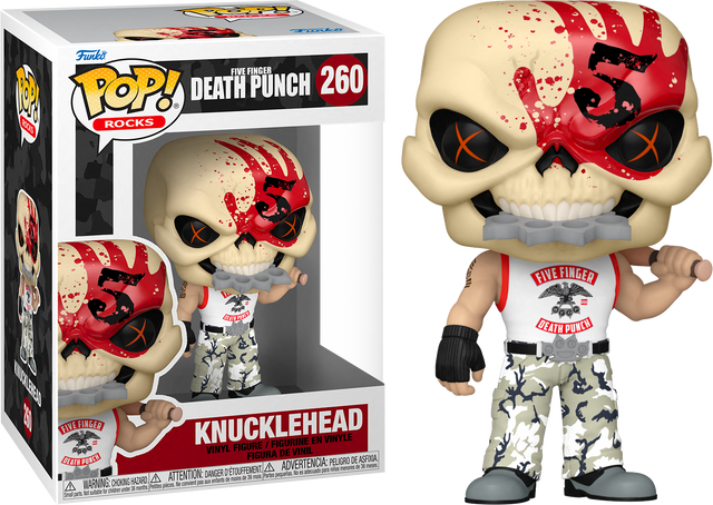 Five Finger Death Punch Knucklehead #260 Pop Vinyl Figure