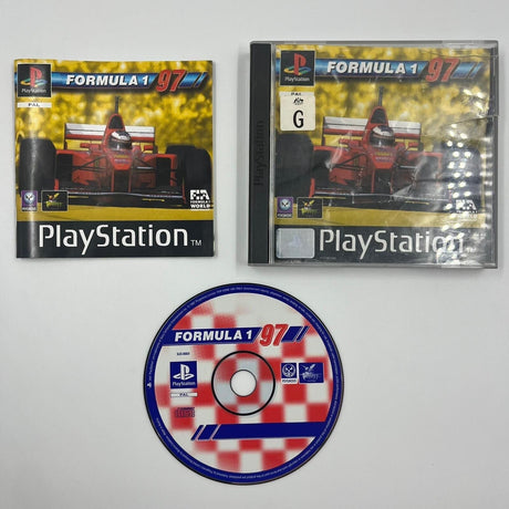 Formula 1 97 PS1 Playstation 1 Game + Manual PAL
