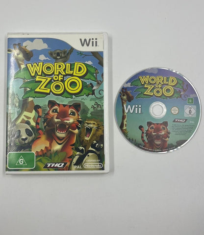 World of Zoo Nintendo Wii Game PAL 17m4